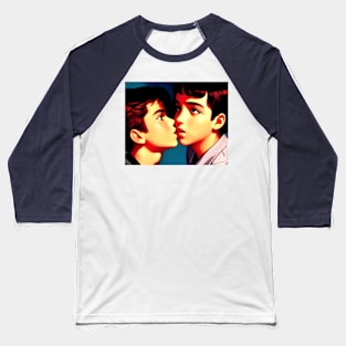 kissing boys Baseball T-Shirt